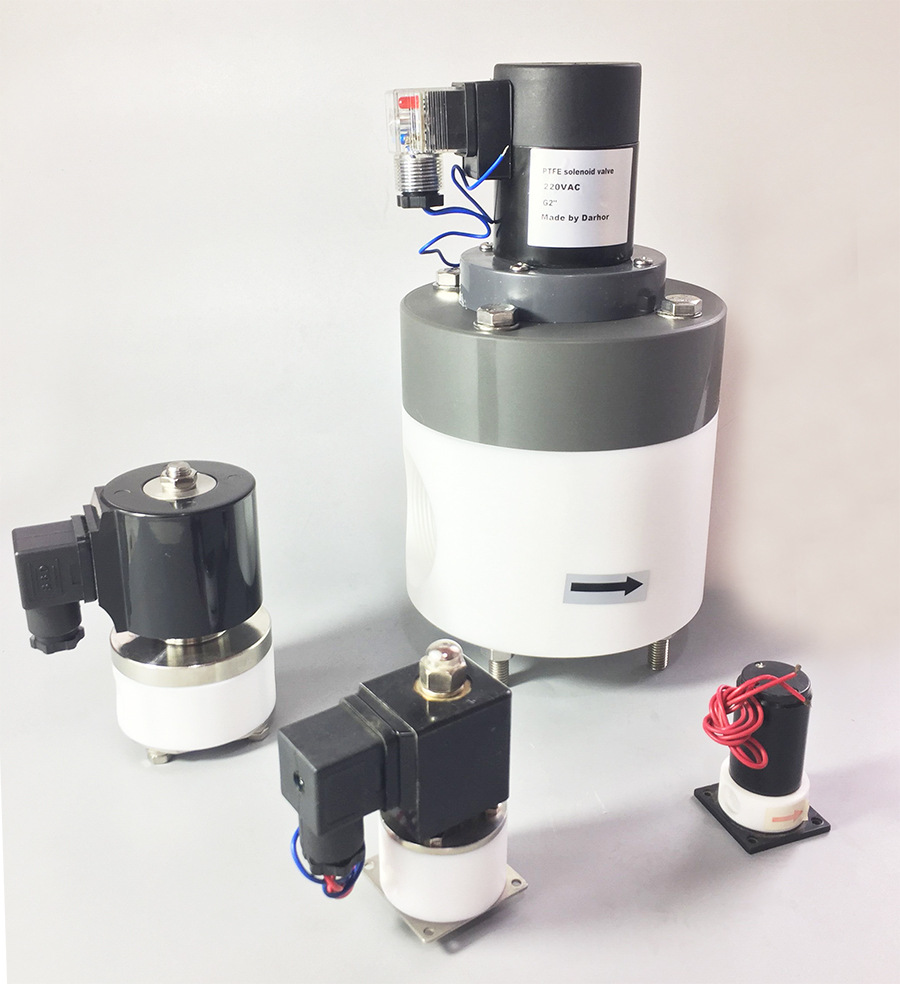 耐腐蝕電磁閥,聚四氟電磁閥高清實物圖 耐腐蝕電磁閥,聚四氟電磁閥高清實物圖