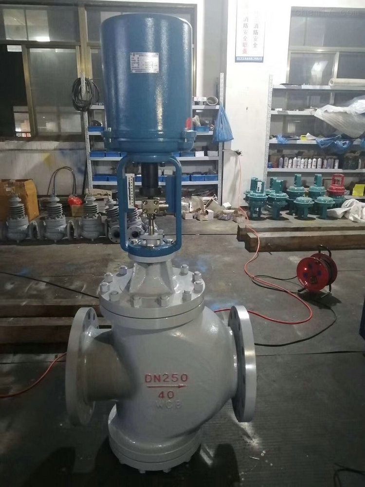 電動雙座調(diào)節(jié)閥實物圖 電動雙座調(diào)節(jié)閥實物圖